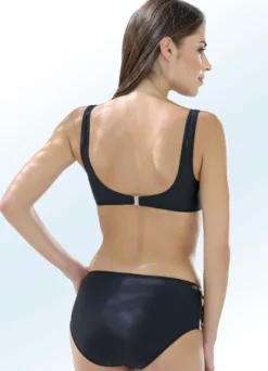 Bikini mit herausnehmbaren Softschalen und buntem Druckdessin