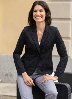 Blazer mit Baumwolle