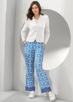 Blazer mit Schulterpolstern