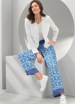 Blazer mit Schulterpolstern