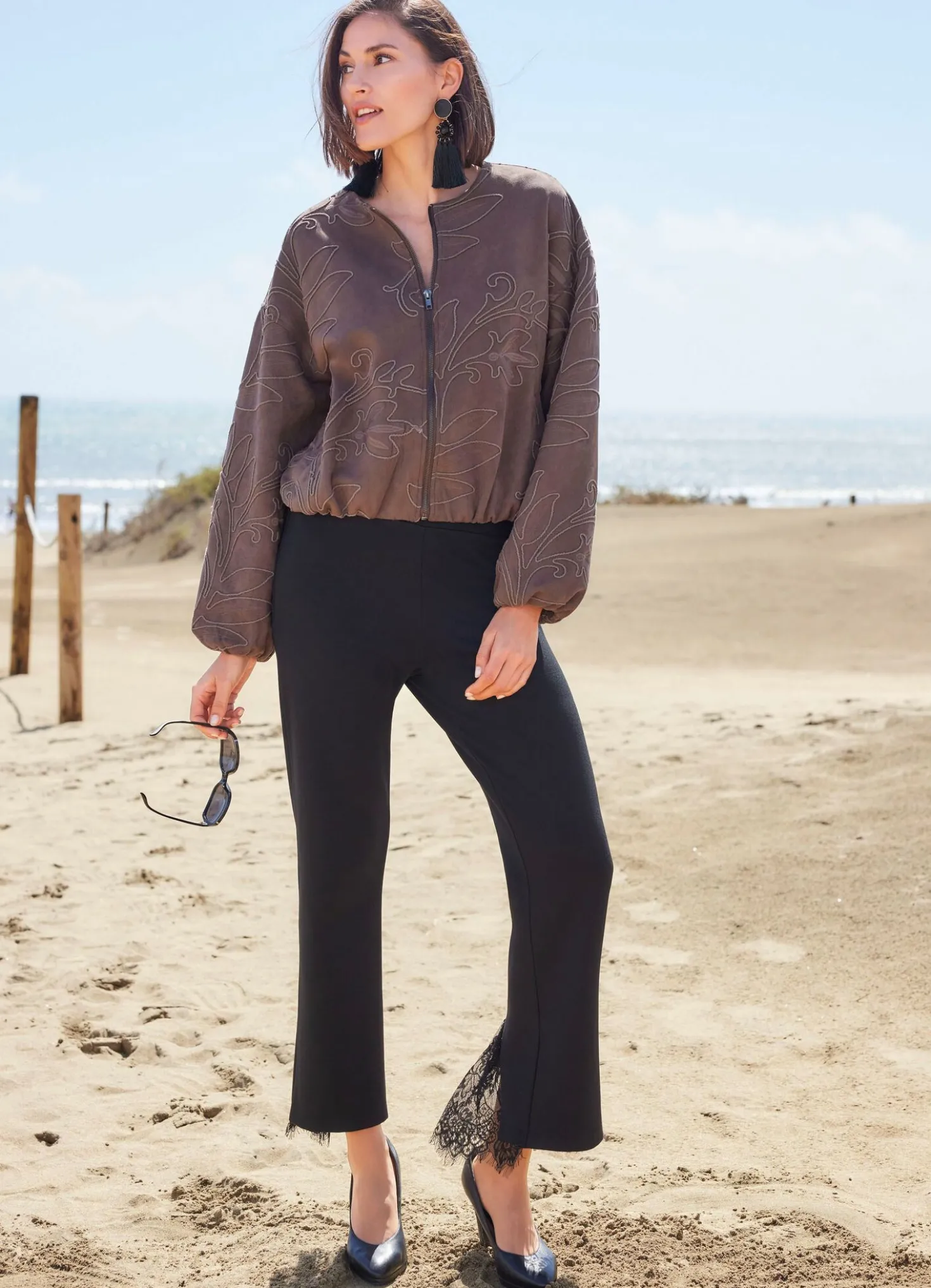 Blouson mit Schubtaschen