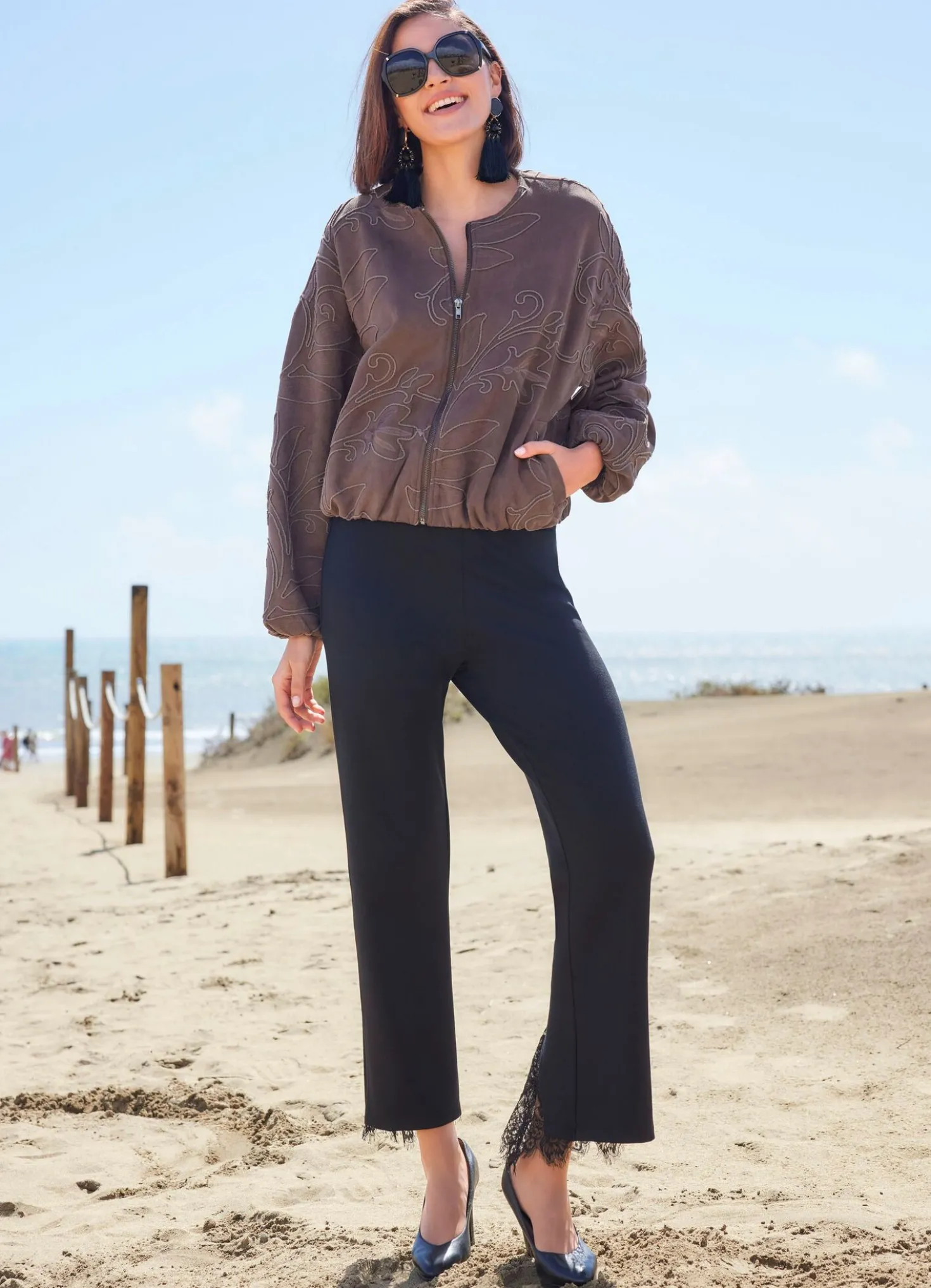 Blouson mit Schubtaschen