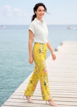 Bluse mit Hemdkragen