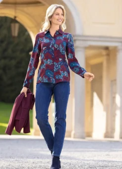 Bluse mit tollem Paisley-Dessin