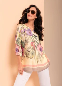 Bluse Stehkragen