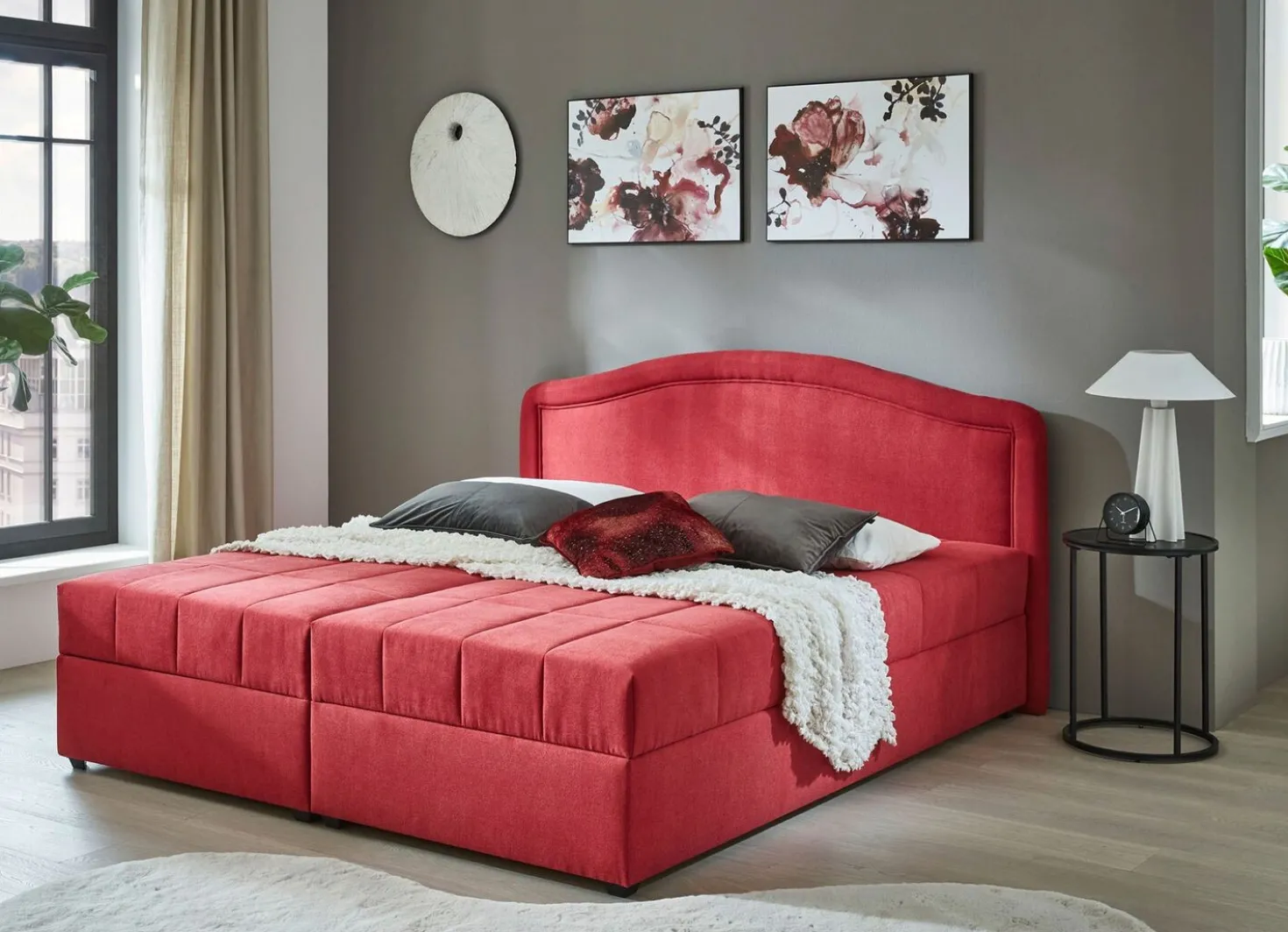 Boxbett mit Bettkasten