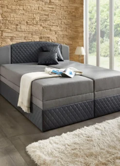 Boxspringbett mit Bettkästen