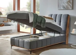 Boxspringbett mit Bettkästen und Kaltschaum-Topper