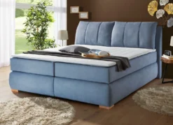 Boxspringbett mit Topper