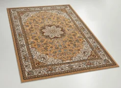 Brücken und Teppiche mit orientalischen Ranken- und Blütenmustern