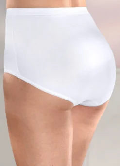 brio lingerie Fünferpack Slips mit elastischen Abschlüssen