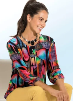 Bunte Shirt-Tunika