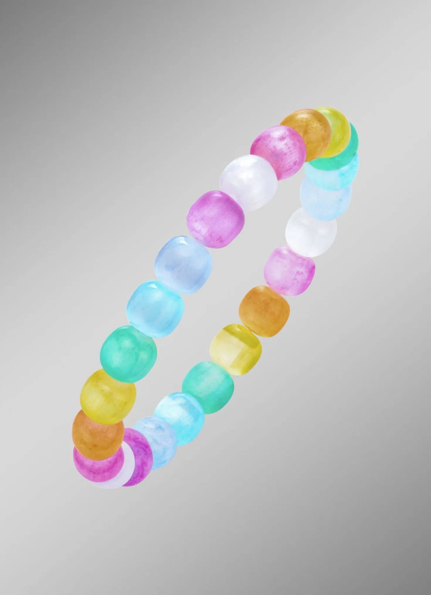 Bunt leuchtendes Armband