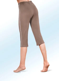 Caprihose mit Dehnbund rundum