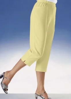 Caprihose mit praktischen Seitentaschen