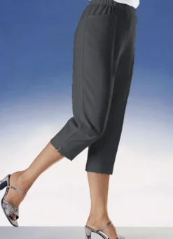 Caprihose mit praktischen Seitentaschen
