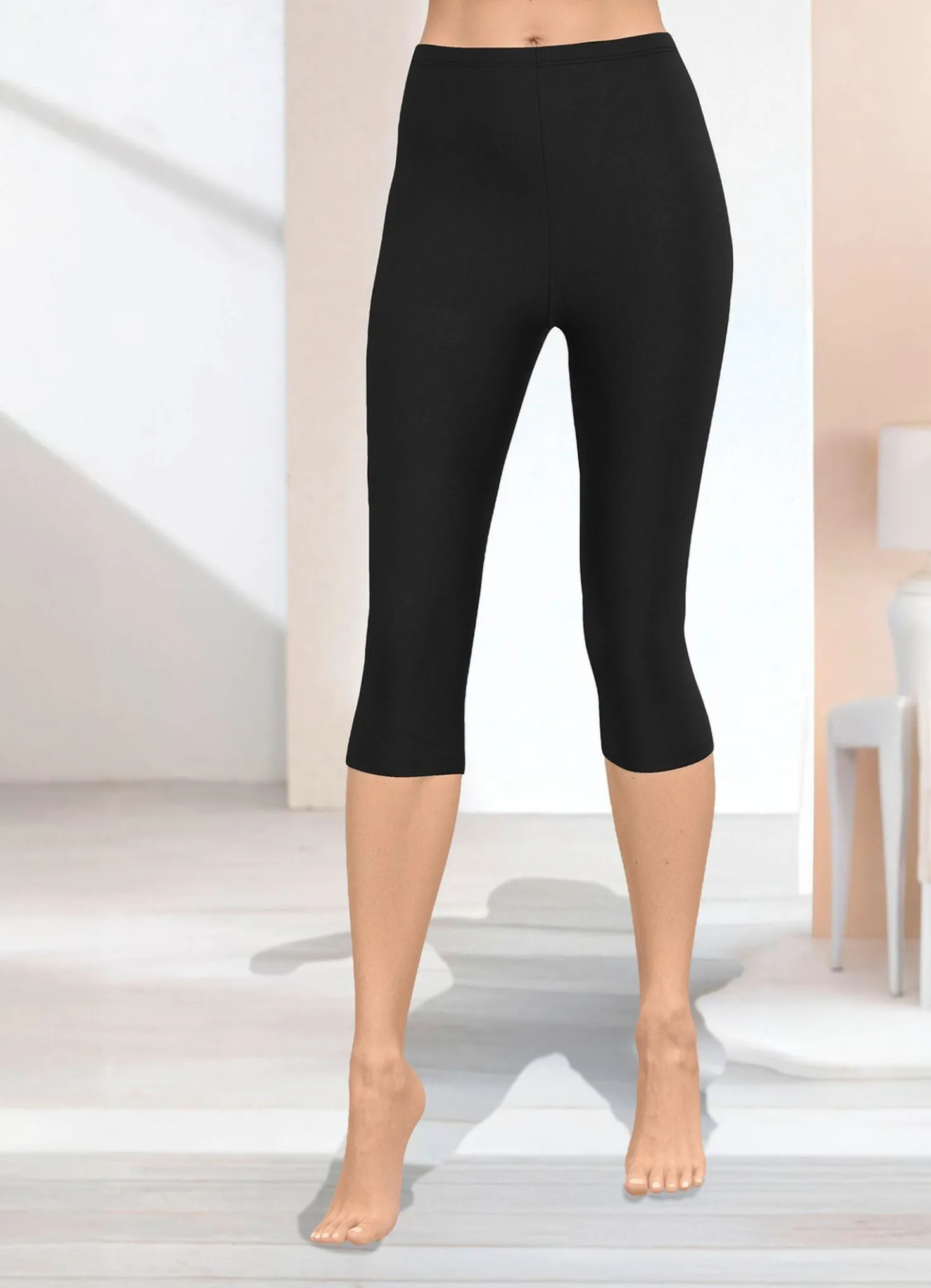 Capri-Leggings in Schlupfform