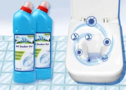 Captain Clean WC-Zaubergel 2tlg