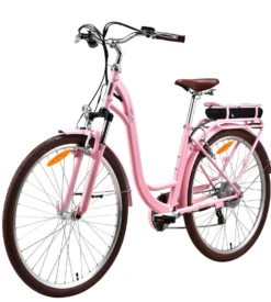 City-E-Bike mit Tiefeinstieg