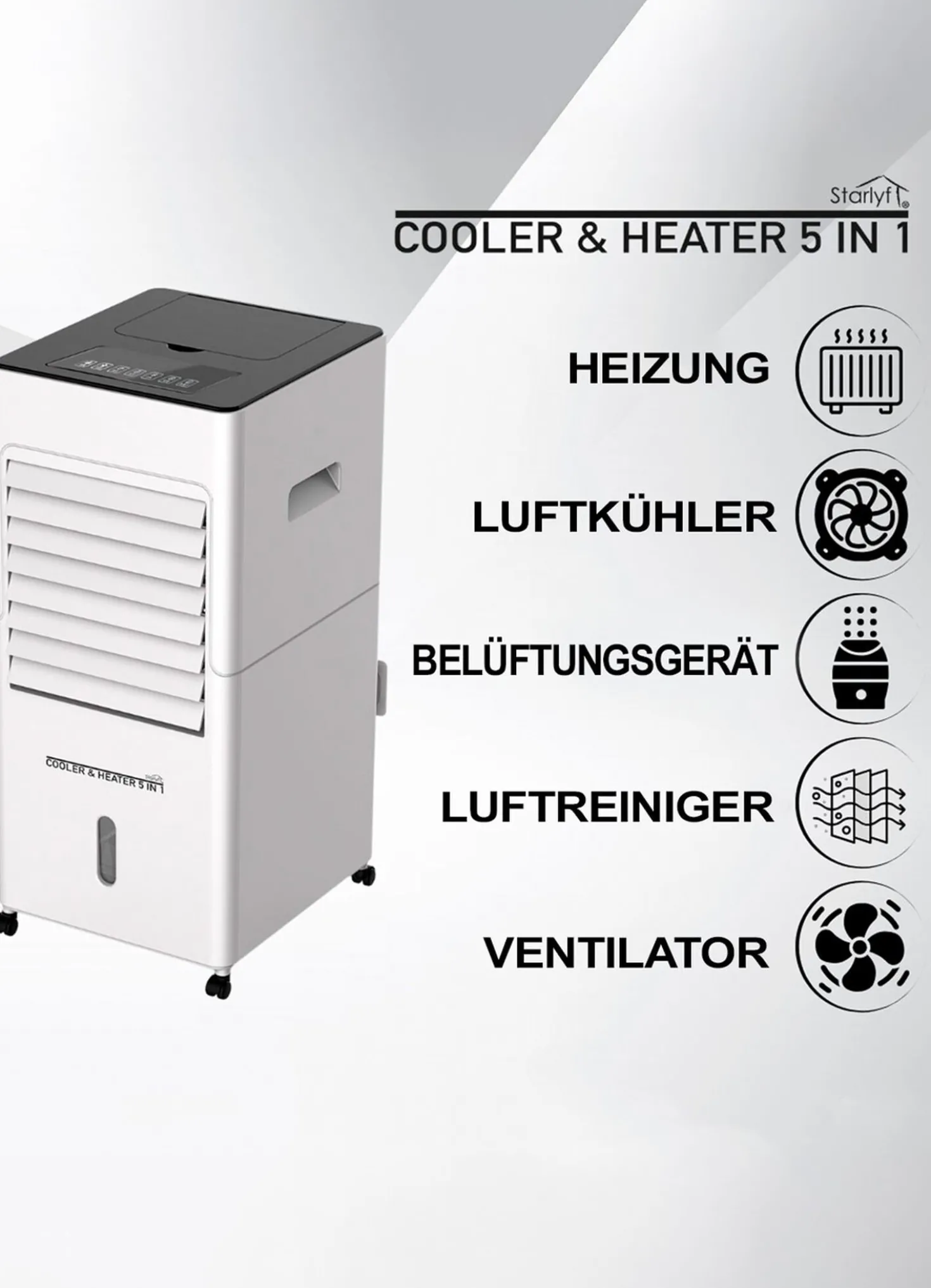 Cooler & Heater 5 in 1