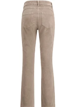 Cordhose in trendiger Bootcut-Form
