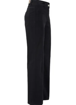 Cordhose mit weitem Beinverlauf