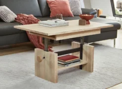 Couchtisch mit Lift-Mechanik