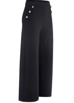 Culotte mit Zierknöpfen