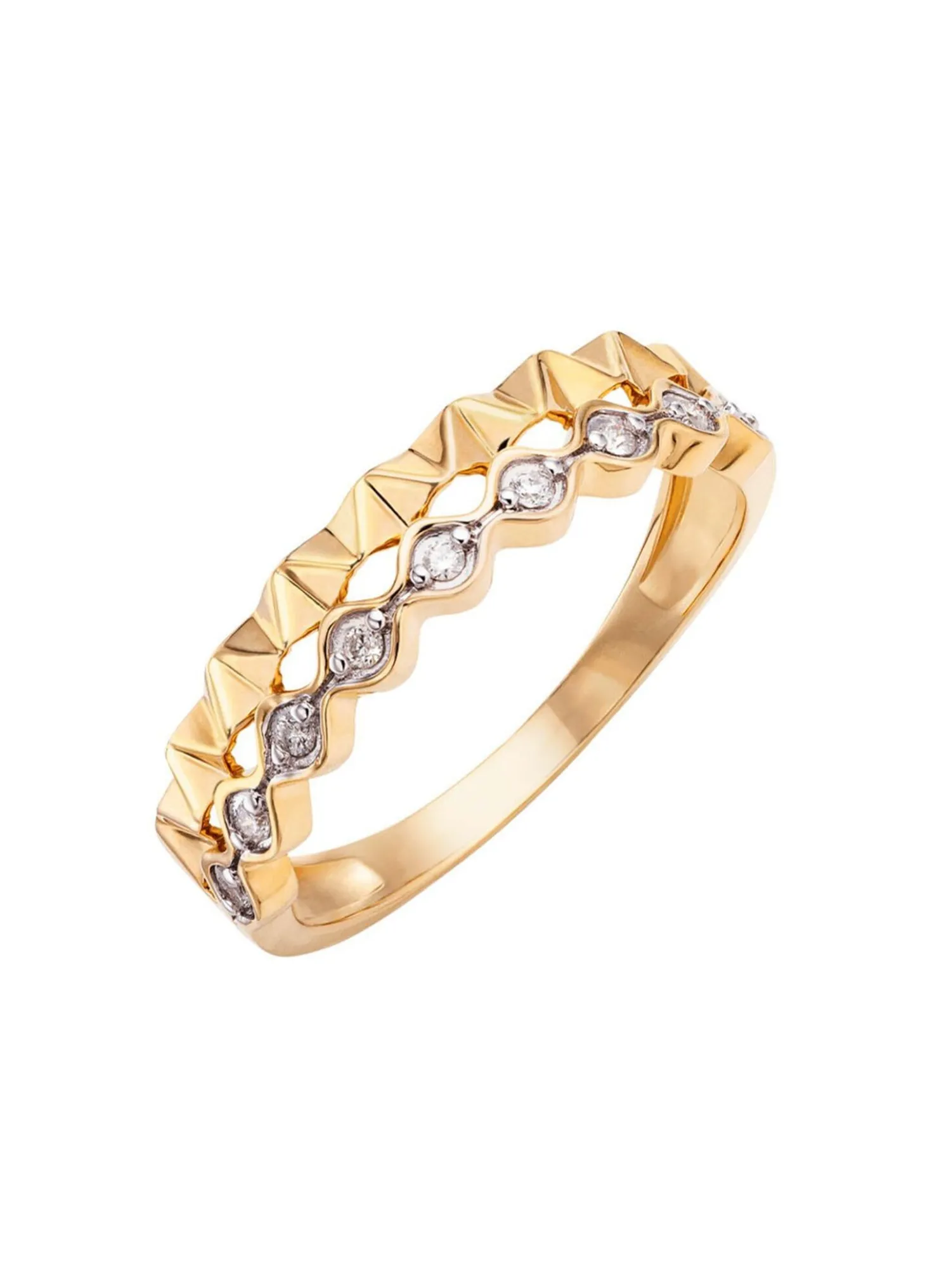 Damenring mit Brillanten