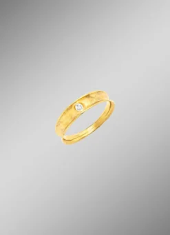 Damenring mit Diamant