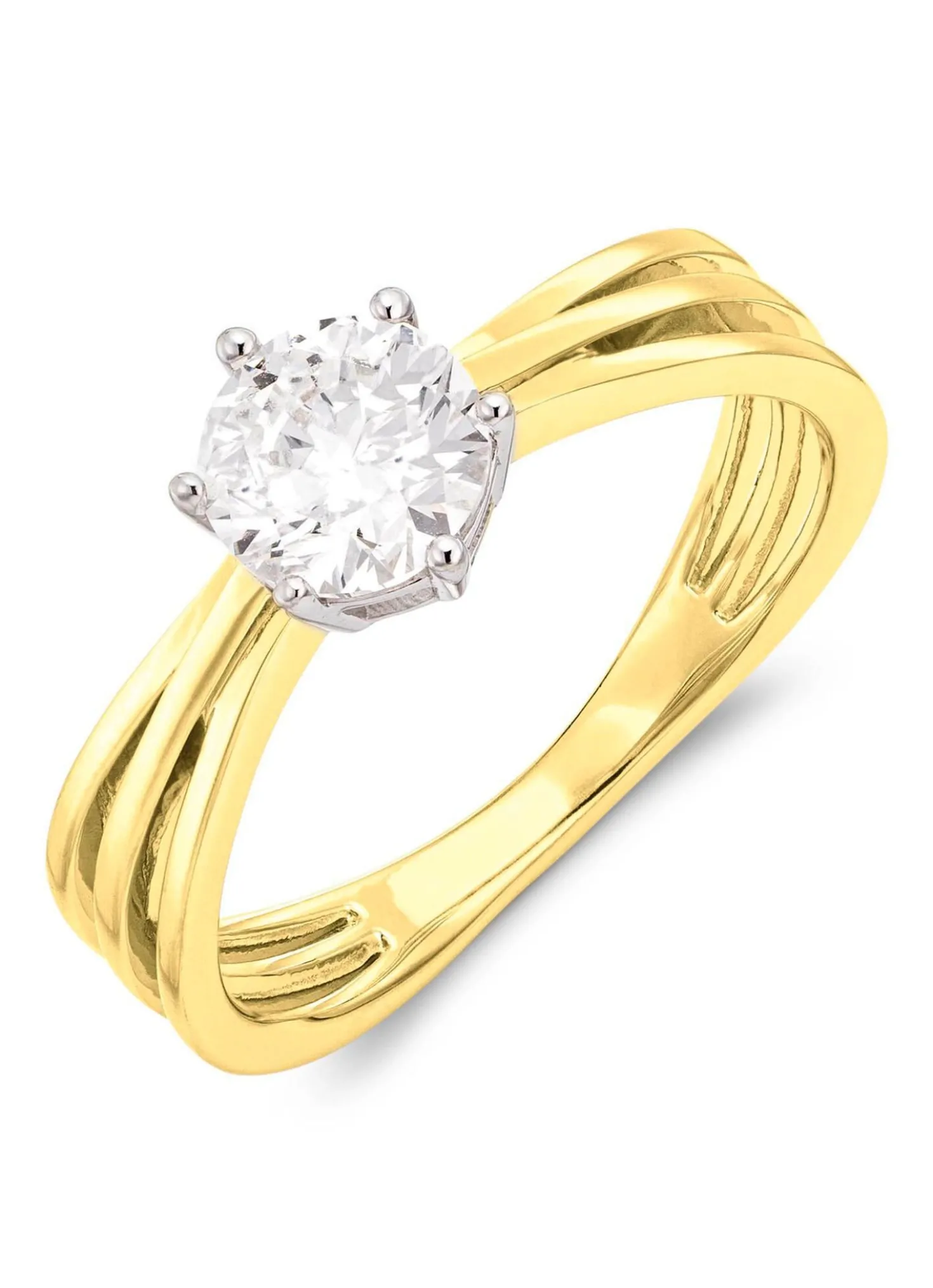 Damenring mit Lab-Grown Diamant