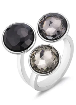 Damenring mit Swarovski-Kristalle