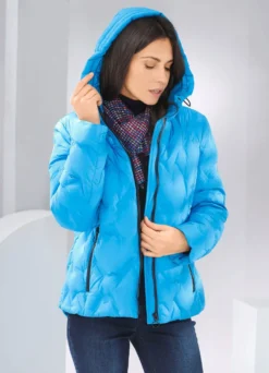 Daunenjacke mit geklebten Kammern