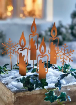 Dekostecker Winter, 6er-Set