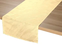 Dezente Tischdecke in Marmor-Optik
