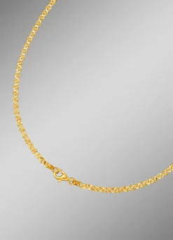 Diamantierte Blättchenkette, verschiedene Ausführungen