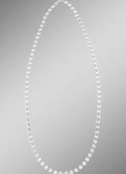 Diamantierte Plättchenkette