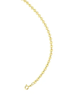 Diamantierte Plättchenkette