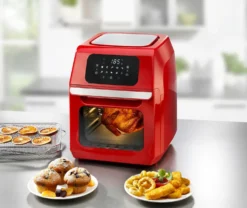 Digitale Heißluft-Fritteuse mit Grillfunktion