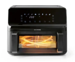 Digitale Heißluftfritteuse mit Touchdisplay