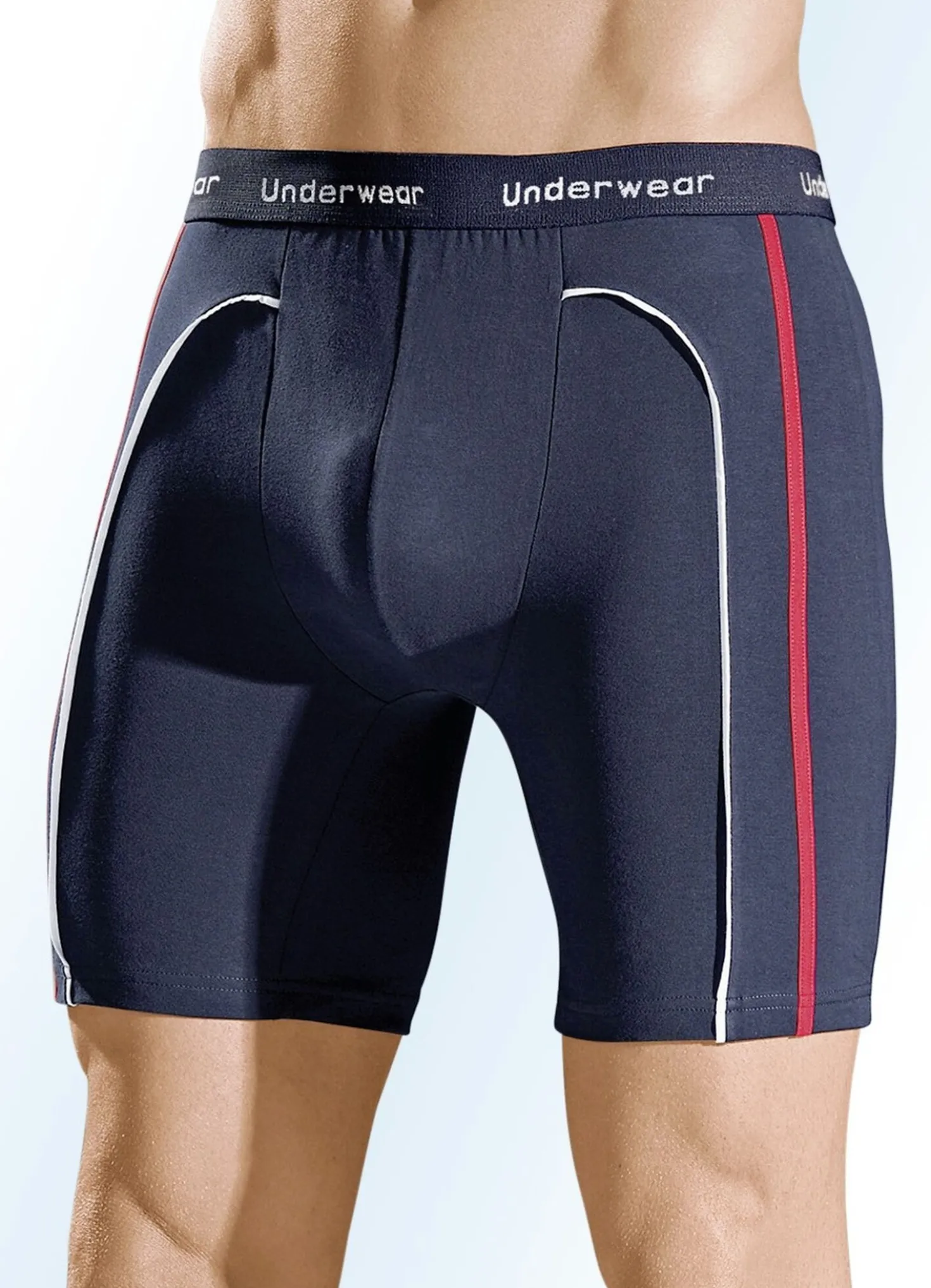 Dreierpack Longpants mit Elastikbund