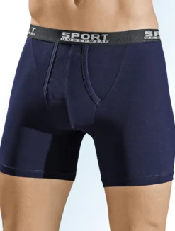 Dreierpack Pants aus Feinjersey mit Eingriff