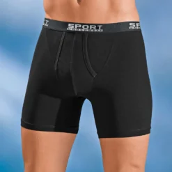 Dreierpack Pants aus Feinjersey mit Eingriff