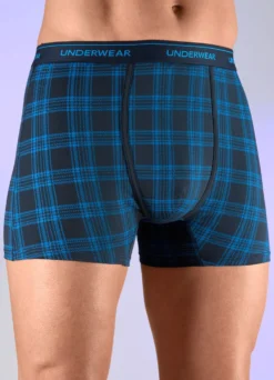 Dreierpack Pants mit Karodessin