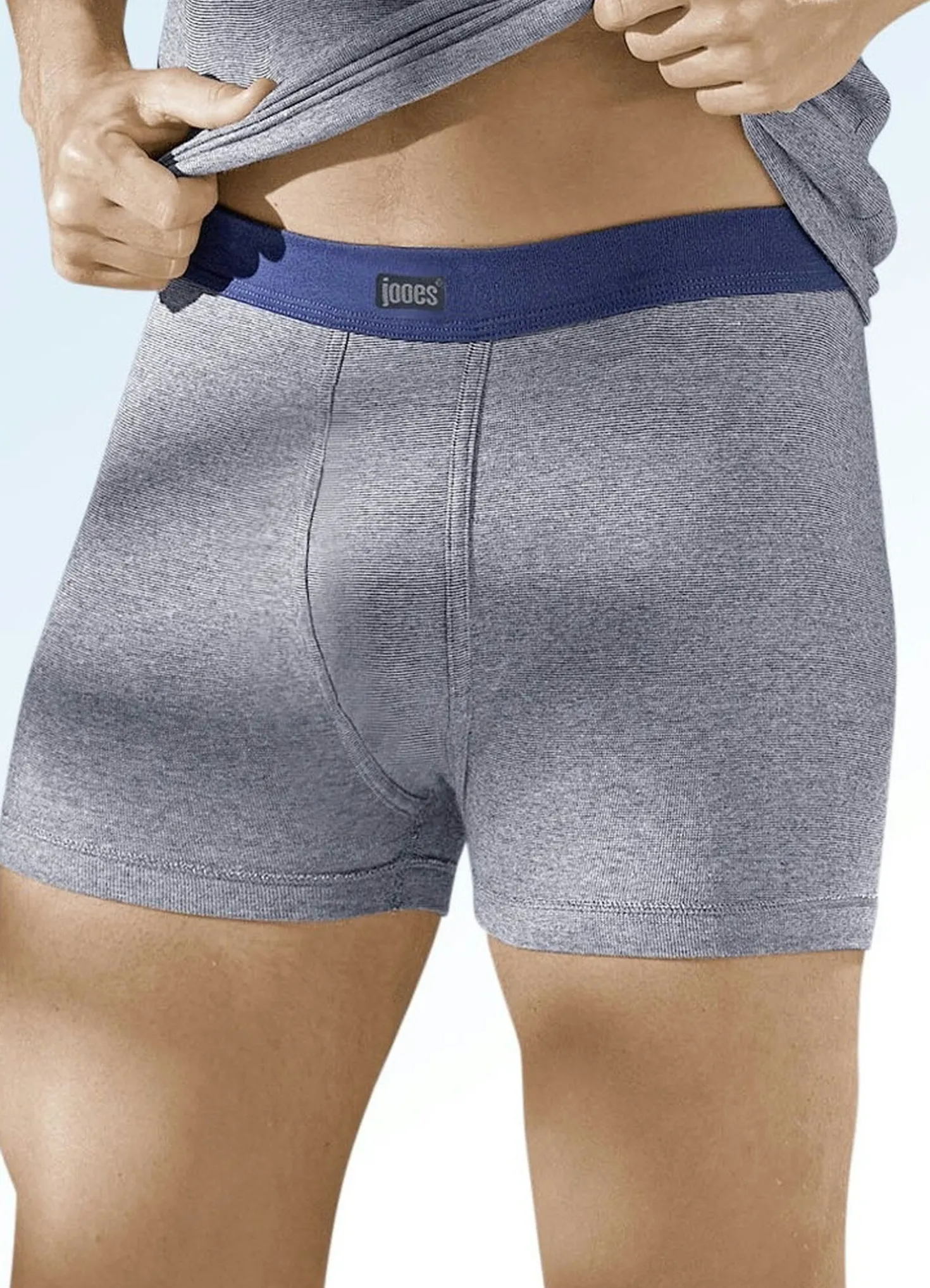 Dreierpack Unterhosen aus Feinripp, uni