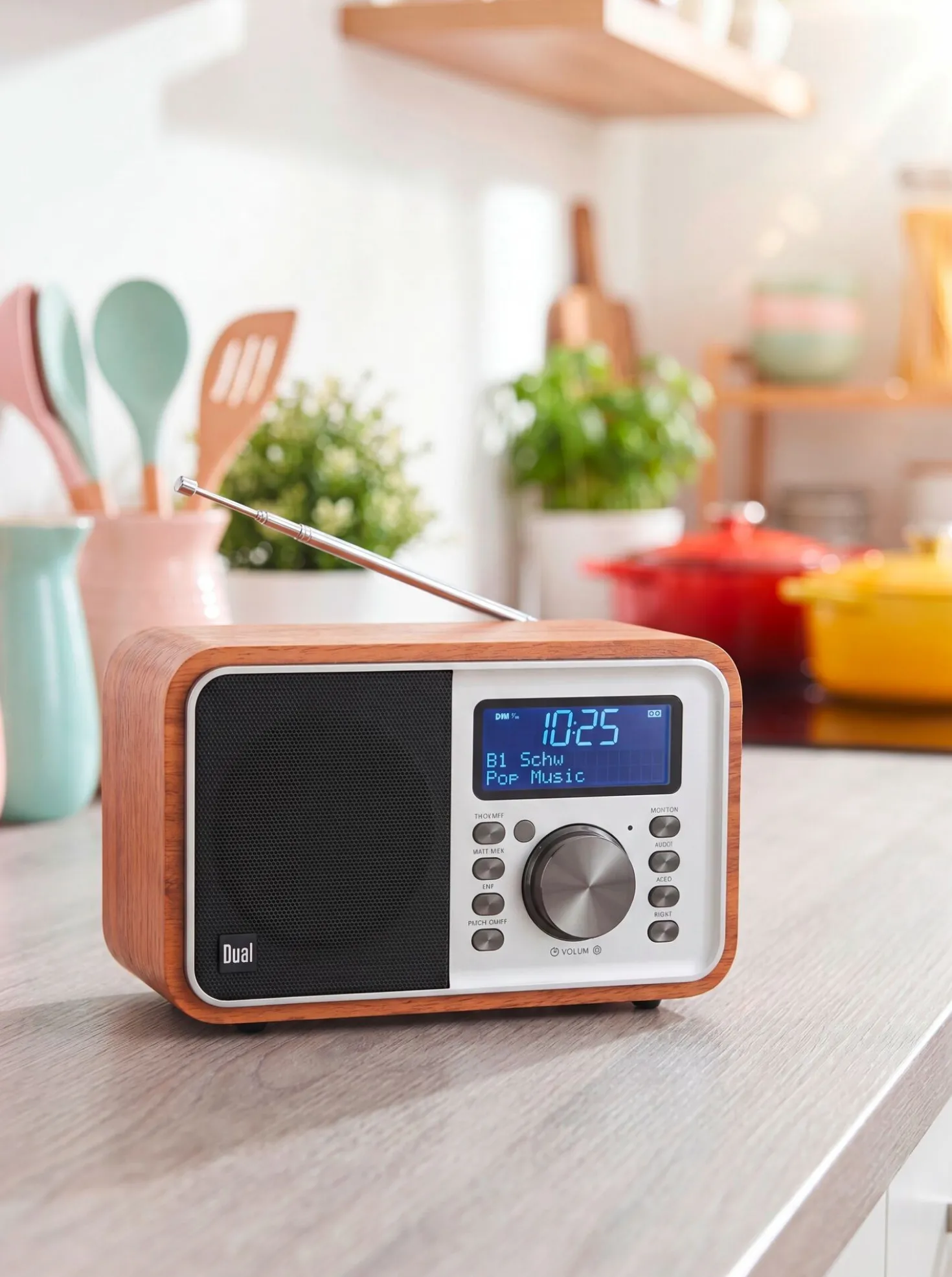 Dual DCR-51 Digitalradio im Holzdesign