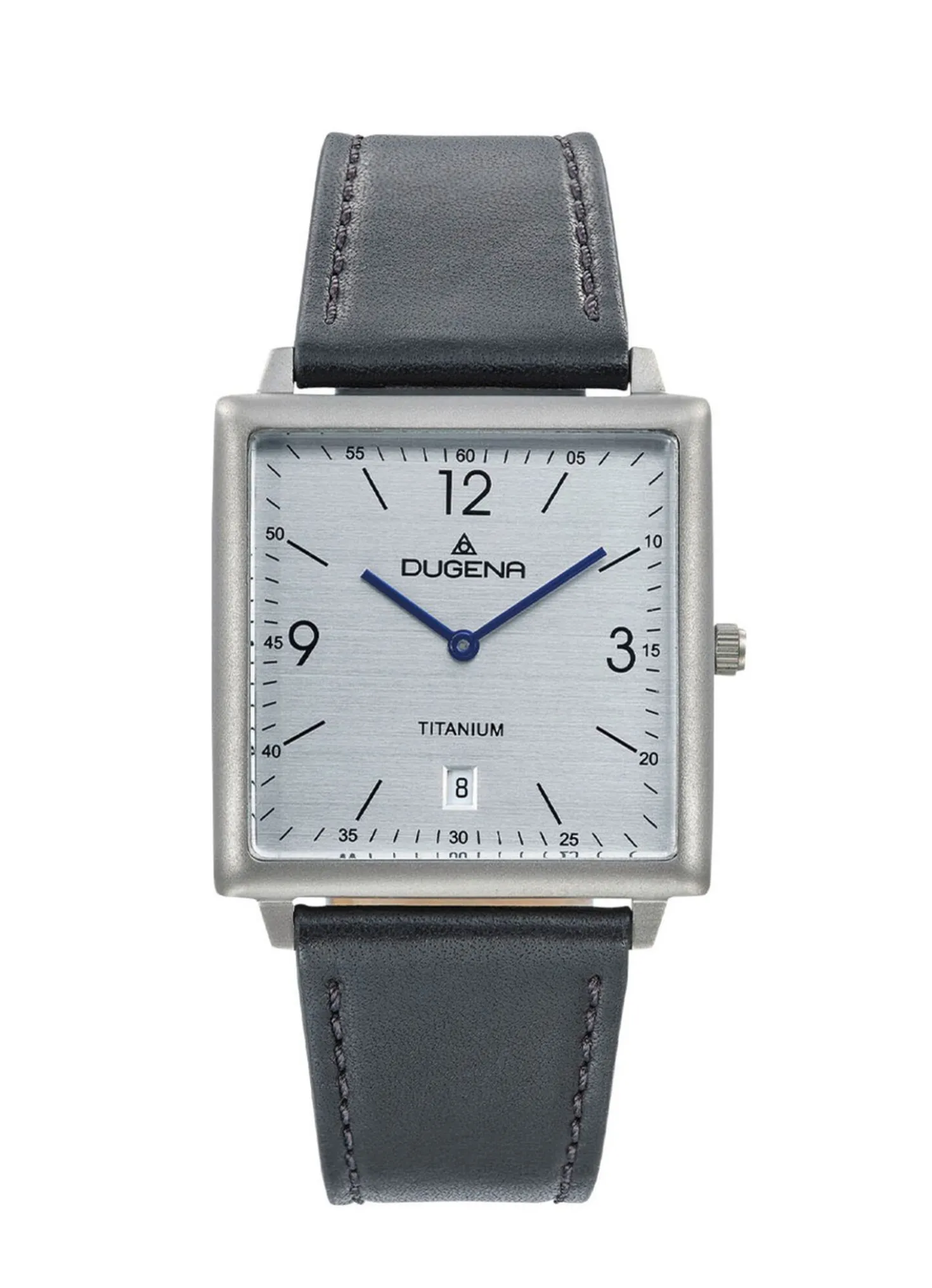 Dugena-Quartz-Herrenuhr mit Titangehäuse