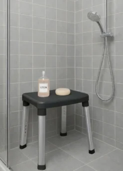 Dusch- und Badehocker mit extra großer Sitzfläche