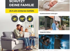 EASYmaxx Insektenschutz-Schwingtür