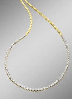 Edle Halskette mit Brillanten
